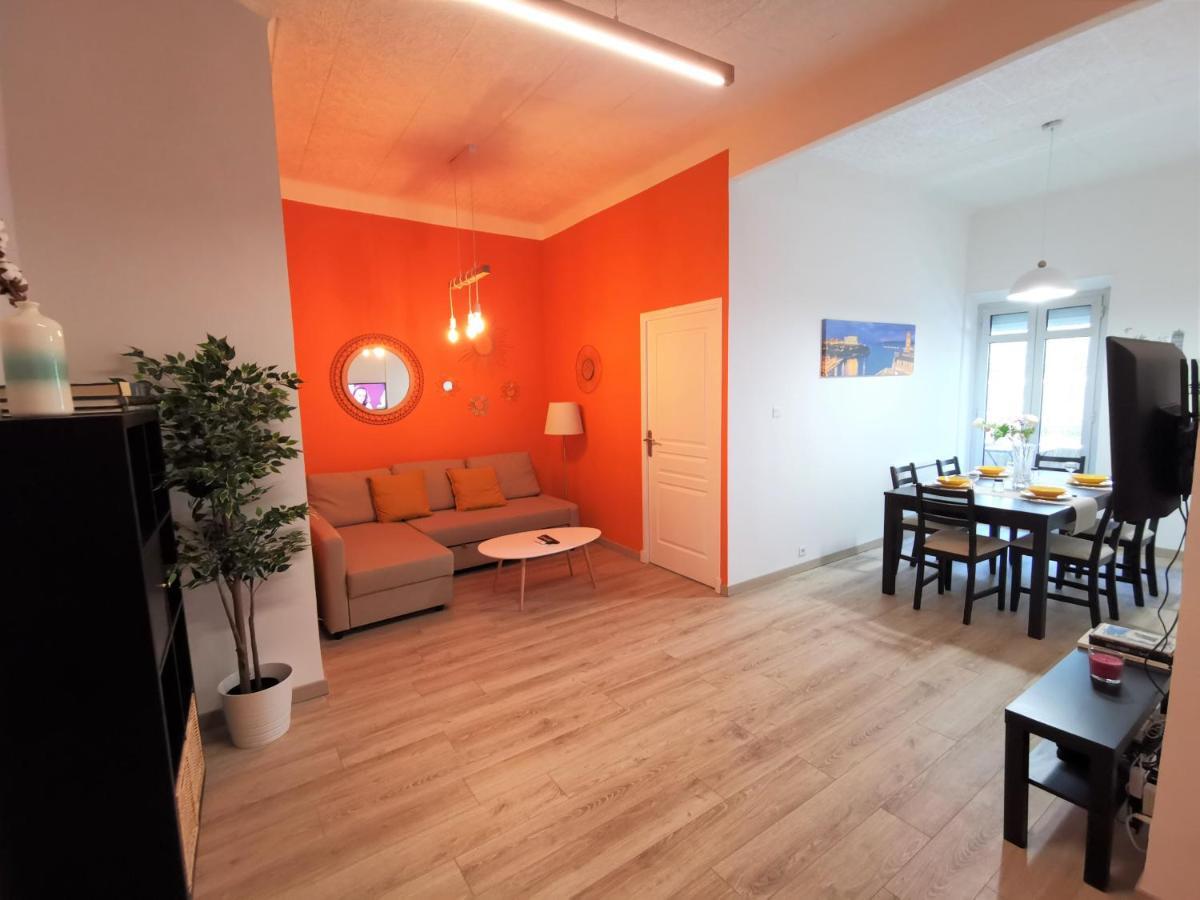 Beau T3 Neuf Proche Vieux-Port A La Place Corderie Marsella Exterior foto